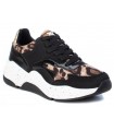 Deportivo combinado negro y leopardo