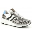 Deportivo con cordones grabado lince