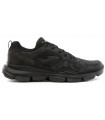 Deportivo negro con cordones