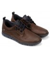 Zapato marrón con cordones