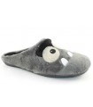 Zapatillas monstruo en color gris