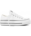 Deportivo con plataforma en color blanco 
