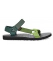Sandalia para hombre en color verde