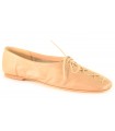 Zapatos de cordones en color taupe