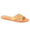 Sandalias de hebilla en color camel