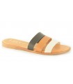Sandalias de tres tiras para mujer