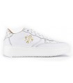 Deportivo con plataforma en color blanco