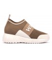 Deportivo con elástico en color camel