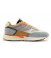 Deportivo de cordones en color naranja