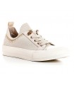 Deportivo tipo basket en color beige