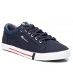 Deportivo de lona para hombre en color azul