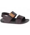 Sandalia con velcro para hombre