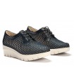 Zapato con plataforma en color tinta