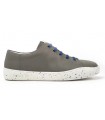 Deportivo de color gris para hombre con cierre de cordones
