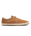Zapato casual de serraje con yute