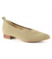 Zapato corte salón de lycra elástica