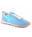 Deportivo de cordones en color turquesa