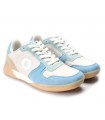 Deportivo para mujer con cordones en color gris