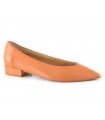 Zapato corte salón para mujer en color camel