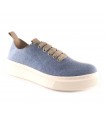Zapatos con plataforma en color azul