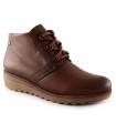 Botines para mujer en piel cuero 