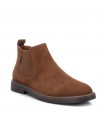 Botín chelsea para hombre en color marrón