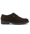 Zapatos para hombre en serraje marrón