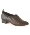 Zapato para mujer en piel elástica