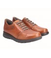 Zapatos de piel con cordones elásticos