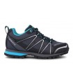 Deportivo para mujer negro y azul