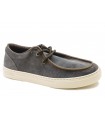 Zapato tipo wallabee en color antracita