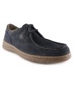 Zapato estilo wallabee en color azul