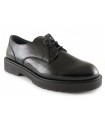 Zapatos de cordones en charol negro