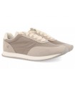 Deportivo de color gris con cordones