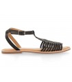 Sandalias negras de mujer