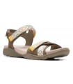 Sandalias color verde para mujer