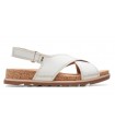 Sandalias de mujer color blanco