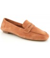 Mocasín de color camel para mujer 