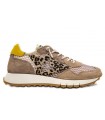 Deportivo con cuña y animal print