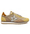 Deportivo con cordones dorado