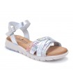Sandalias para mujer en plata