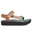 Sandalias de velcro para mujer