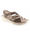 Sandalias para mujer con cierre de velcro