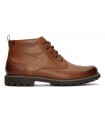 Bota de cordones cuero
