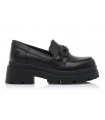 Mocasín con suela track negro