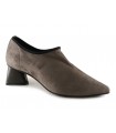 Zapato de mujer en licra taupe