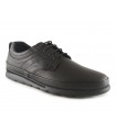 Zapatos de corte clásico en piel negra