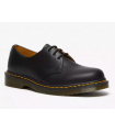 Zapatos de cordones con vira amarilla