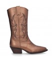 Bota campera color bronce