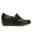 Zapato de confort con elástico lateral